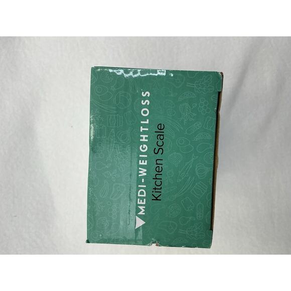 MEDI Weight Loss Food Scale 50g x 1/4oz 450g / 16oz Total Green New Sealed - Picture 12 of 12